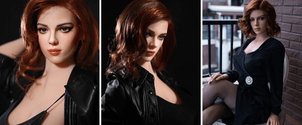 Black Widow cosplay sex doll