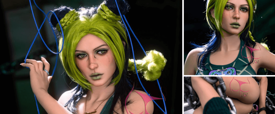 JoJo’s Bizarre Adventure anime cosplay sex doll