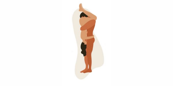 The Eclipse Embrace gay sex pose