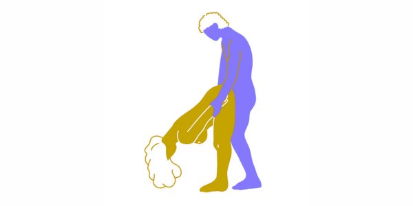 Stand and Deliver sex position, a freaky sex position for adventurous intimacy