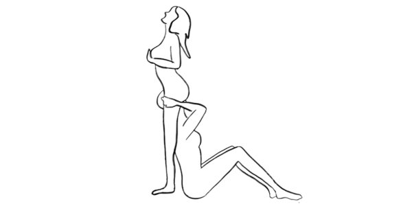 Drive-Through Cunnilingus, an exciting sex on standing position for unique intimacy