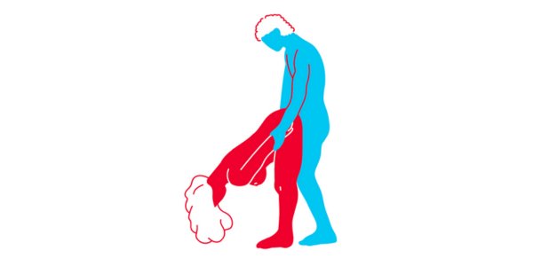 Stand and Deliver sex position, a sex on standing position for dynamic and thrilling intimacy