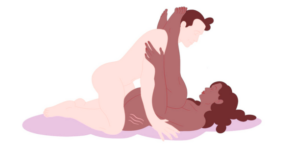 what is mating press sex position