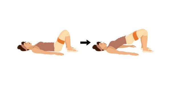 Warm up with stretches for the legs and back to avoid discomfort in the spread eagle sex position